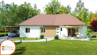 Modèle et plan de maison : Vaudoise 113 - 113.00 m²