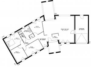 Modèle et plan de maison : Versium - 112.00 m²