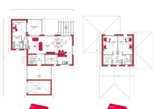 Modèle et plan de maison : Villa Florida - 105.00 m²