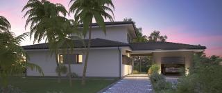 Modèle et plan de maison : Villa Florida - 150.00 m²
