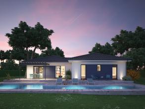 Modèle et plan de maison : Villa Hortense - 100.00 m²