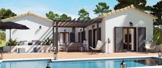 Modèle et plan de maison : Villa Patio - 133.00 m²