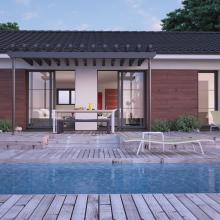 Modèle et plan de maison : Villa Rosa - 90.00 m²