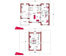 Modèle et plan de maison : Villa Zola - 127.00 m²