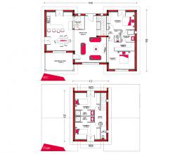 Modèle et plan de maison : Villa Zola - 140.00 m²