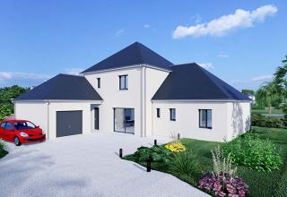 Modèle et plan de maison : Voltaire - 162.00 m²