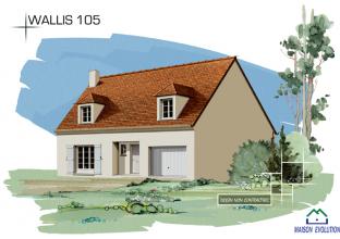 Modèle et plan de maison : Wallis 105 - 105.00 m²