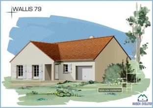 Modèle et plan de maison : Wallis 79 - 79.00 m²