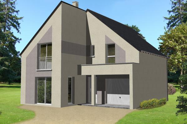 Modèle et plan de maison : ACHILEE C2G-112 - 112.00 m²