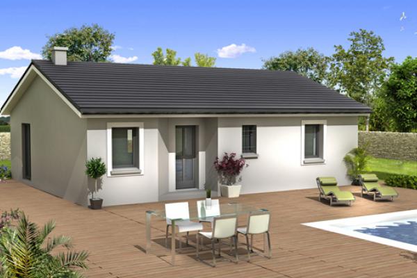 Modèle et plan de maison : ACORE - 70.00 m²