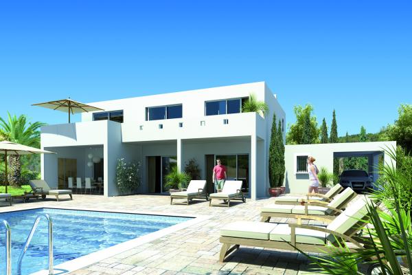 Modèle et plan de maison : ALBATROS - 104.00 m²