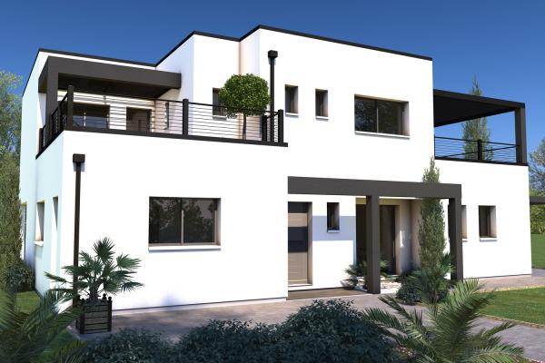 Modèle et plan de maison : Albireo - 210.00 m²