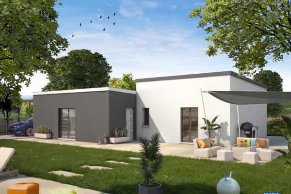 Modèle et plan de maison : Alya - 60.00 m²
