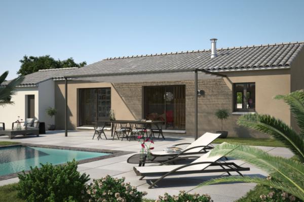 Modèle et plan de maison : Amandine GA V1 80 Design - 80.00 m²