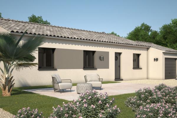Modèle et plan de maison : Amandine GA V2 100 Design - 100.00 m²