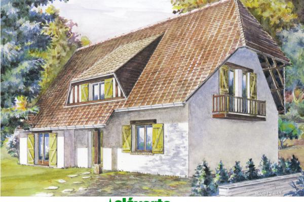 Modèle et plan de maison : Amaryllis 80 - 115.40 m²