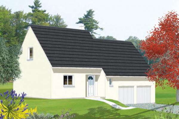 Modèle et plan de maison : Ambiance 72 - 72.00 m²