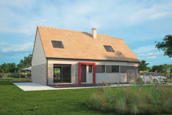 Modèle et plan de maison : Aménagé 117 - 117.00 m²
