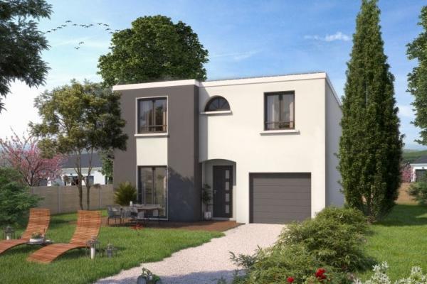 Modèle et plan de maison : Améthiste RT 2012 - 110.00 m²