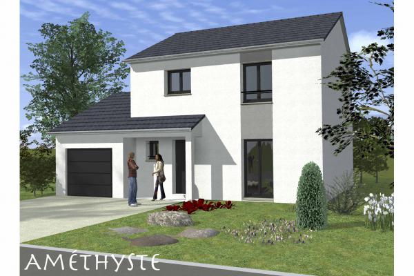 Modèle et plan de maison : AMETHYSTE C - 101.00 m²