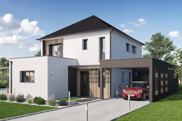 Modèle et plan de maison : AMETRINE - 138.00 m²