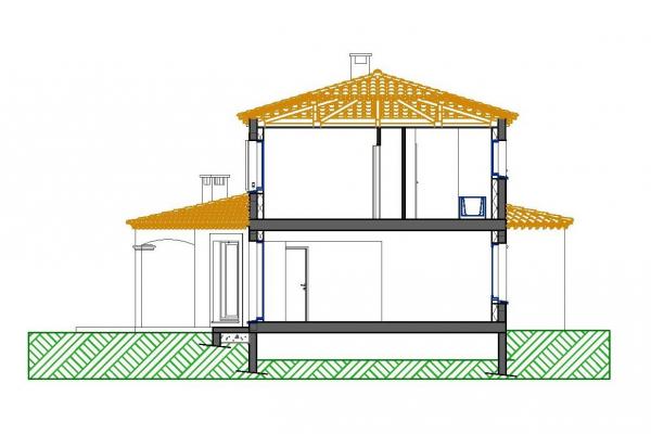 Modèle et plan de maison : Anaïs - 128.00 m²
