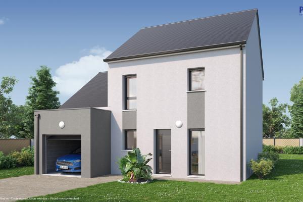 Modèle et plan de maison : BORA 100 - 100.00 m²