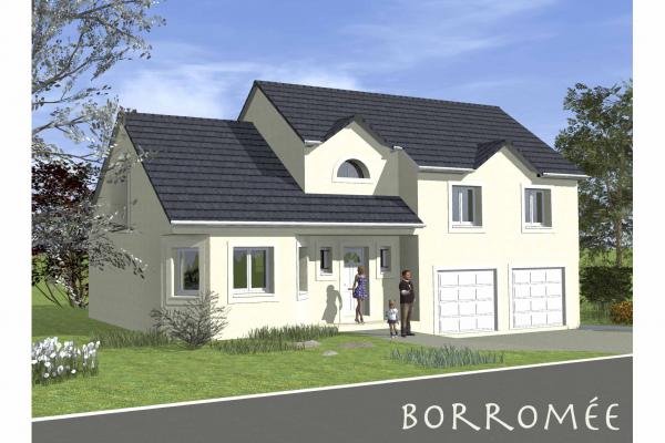 Modèle et plan de maison : BORROMEE - 138.00 m²