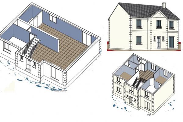 Modèle et plan de maison : Cadence 122 - 122.00 m²