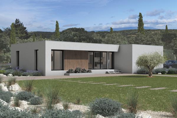 Modèle et plan de maison : California - 95.00 m²