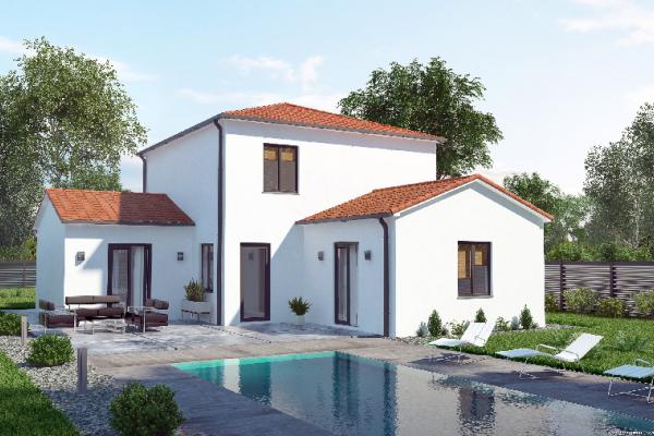 Modèle et plan de maison : Castelanne F5 102 - 102.00 m²