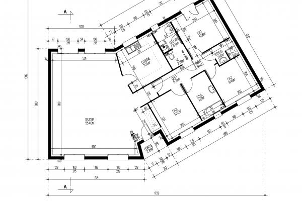 Modèle et plan de maison : CELESTE 3.120 - 120.00 m²