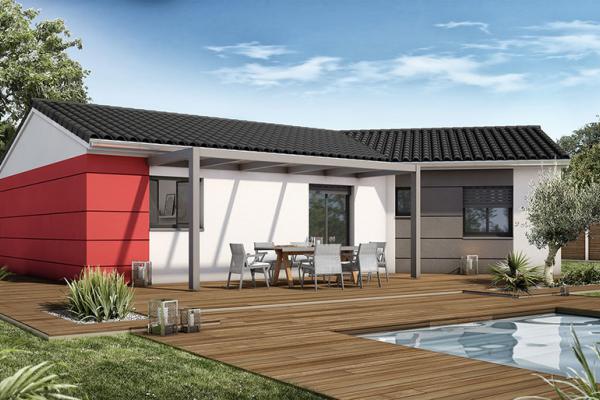 Modèle et plan de maison : Cerisier - 90.00 m²