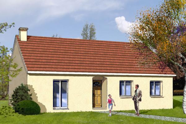 Modèle et plan de maison : Challenge 65 - 65.29 m²