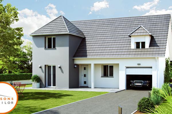 Modèle et plan de maison : Charmontaise 129 - 129.00 m²