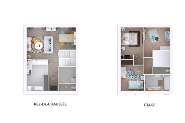 Modèle et plan de maison : CITY - 80.00 m²