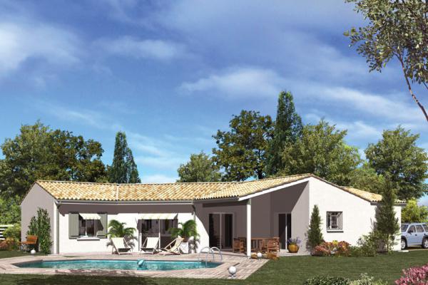 Modèle et plan de maison : Cognac - 114.41 m²
