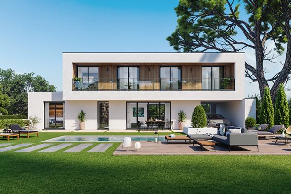Modèle et plan de maison : Concept - 120.00 m²