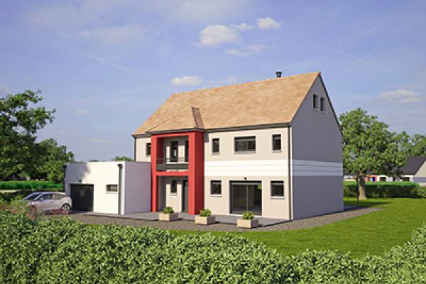 Modèle et plan de maison : Contemporaine 242 - 242.00 m²