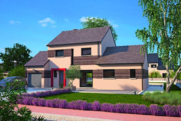 Modèle et plan de maison : Design 90+27 V2 - 117.00 m²