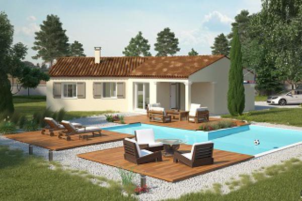 Modèle et plan de maison : EMERAUDE - 91.00 m²