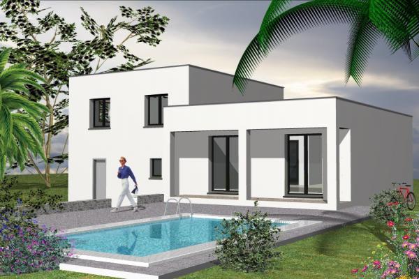 Modèle et plan de maison : Espace moderne - 84.00 m²