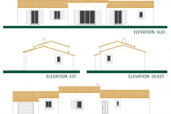 Modèle et plan de maison : Fanny - 80.00 m²