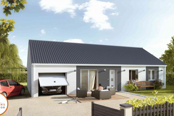 Modèle et plan de maison : Focus 91 - 91.00 m²