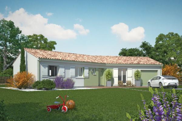 Modèle et plan de maison : Garonne - 99.82 m²