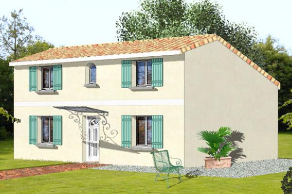 Modèle et plan de maison : Girondine - 2 Chambres - 79.78 m²