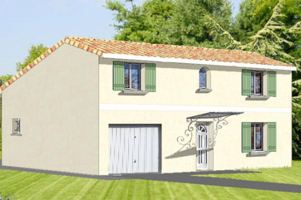 Modèle et plan de maison : Girondine GI - 2 Chambres - 85.81 m²