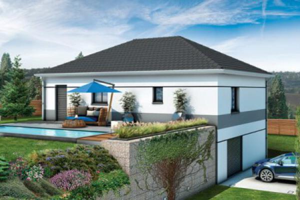 Modèle et plan de maison : GLIERES - 70.00 m²