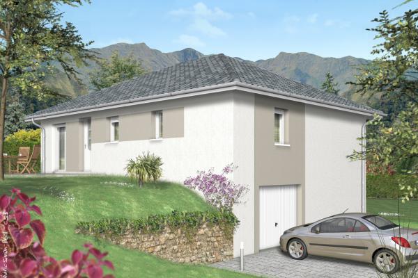 Modèle et plan de maison : Glieres - 80.00 m²