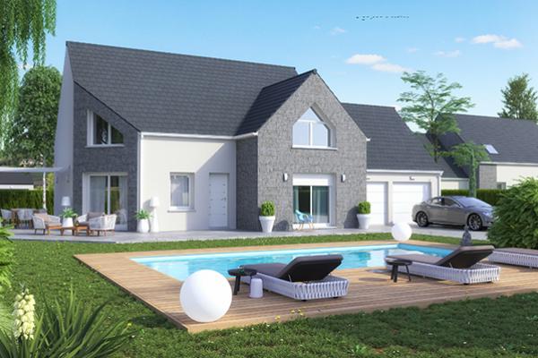 Modèle et plan de maison : Héra - 155.00 m²